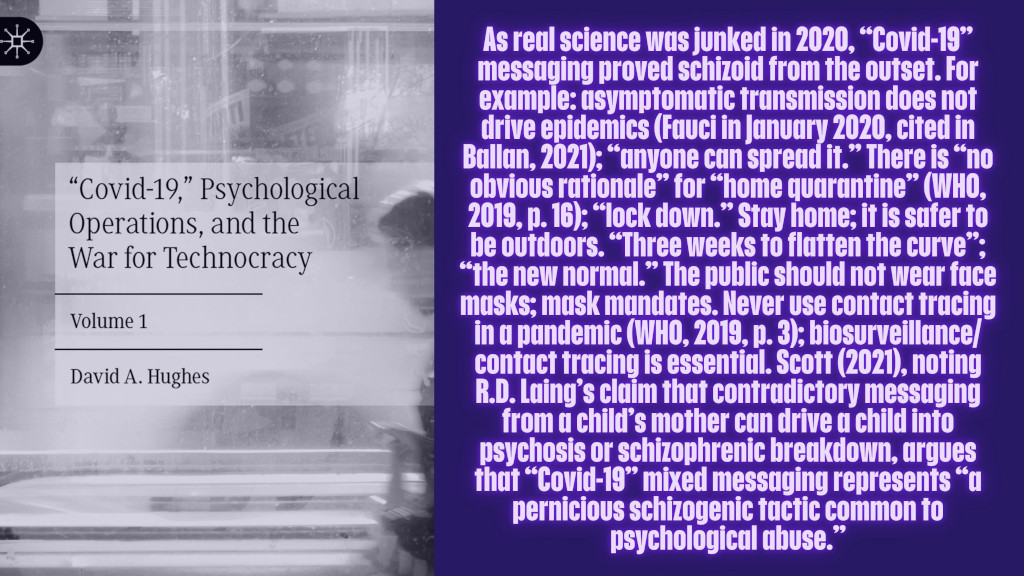 COVID-19 - Psychological Operations - The use of contradictory and schizoid messaging
