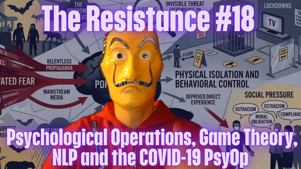 The Resistance #18 – Psychological Operations, Game Theory, NLP and the COVID-19 PsyOp