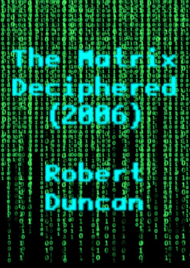 The Matrix Deciphered VideoBook – Robert Duncan